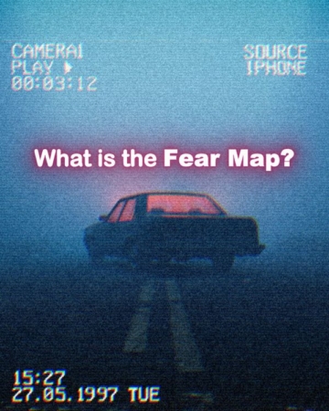 Daniel Calvisi's Fear Map worksheet, a horror story map.
